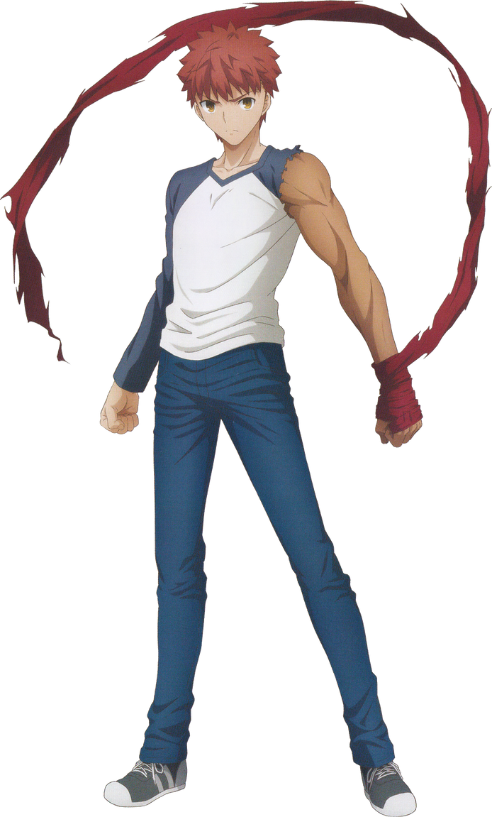 Heavens Feel Shirou Emiya Render by IronOakStudios on DeviantArt