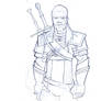 The Witcher 3 sketch