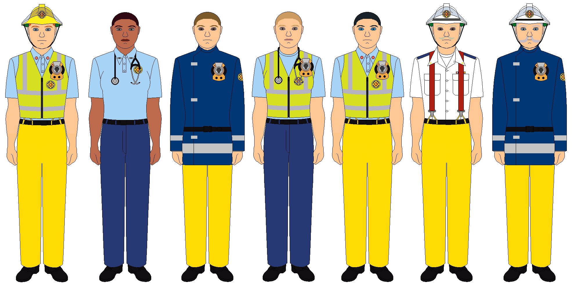 Cfd Uniform Fire Service Uniforms (CFD) (MVA Response set 2) by Tigerleprechaun42 ...