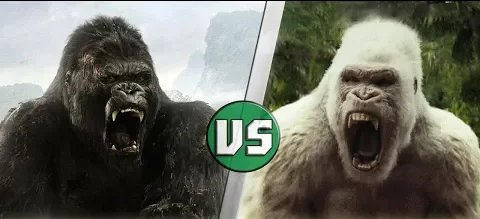 Kong (2005) vs George (Rampage) by bayleigh06 on DeviantArt