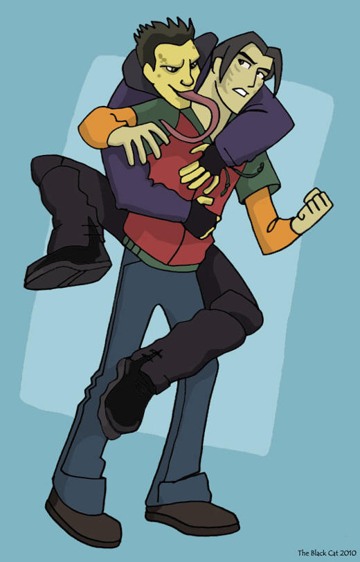 Brothers by TheBlackCat-Gallery on DeviantArt