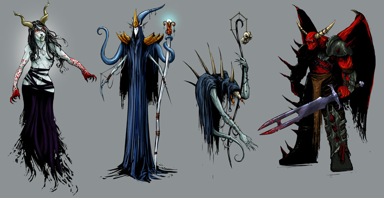 Demons Concept Art - 7KC