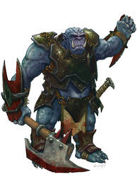 Dungeons and Dragons: IceShield Orc
