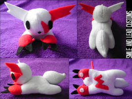 Laying Zangoose Plush