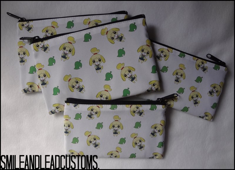 Animal Crossing: Isabelle Zipper Pouch - FOR SALE