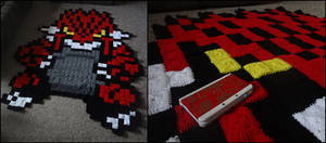 Groudon Sprite Blanket