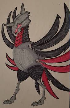 Mega Skarmory (fan art)