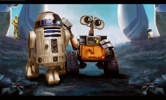 walle and r2d2