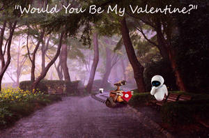 Happy Valentines Day Wall-E and Eve