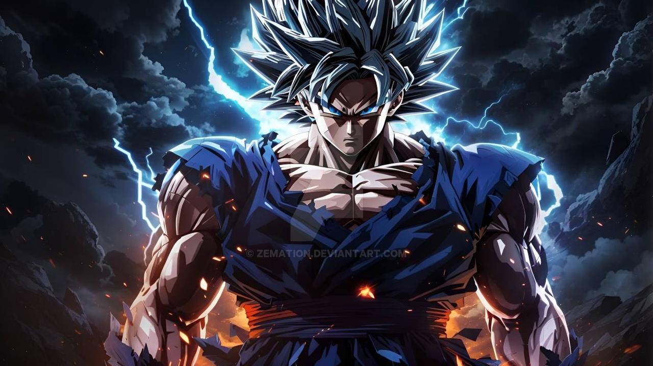 Autonomous Ultra Instinct Goku by Zemation on DeviantArt