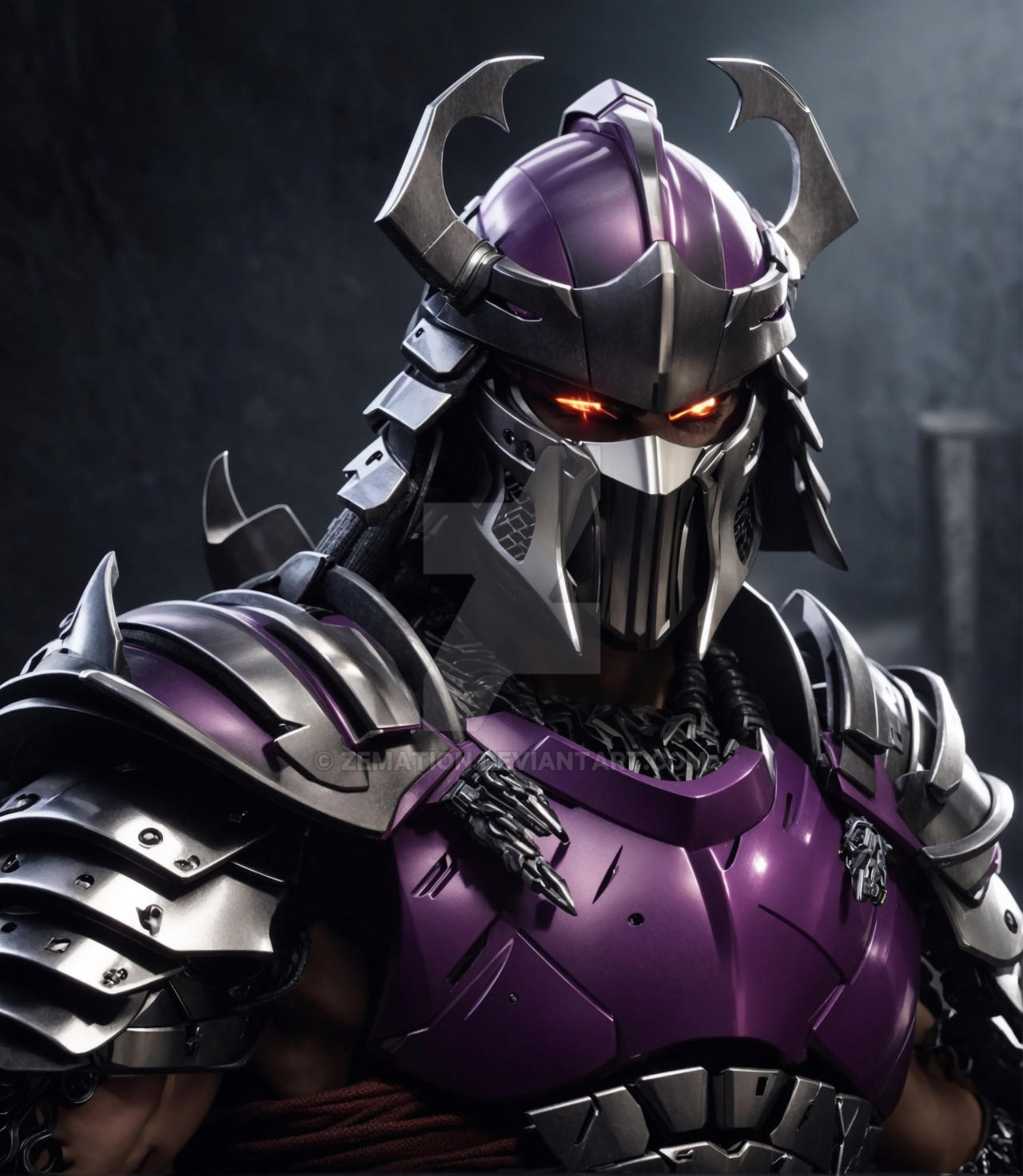TMNT Shredder by Zemation on DeviantArt