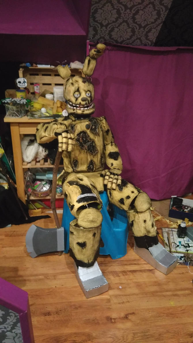 Springtrap cosplay (full body) by KurukaCheyn on DeviantArt