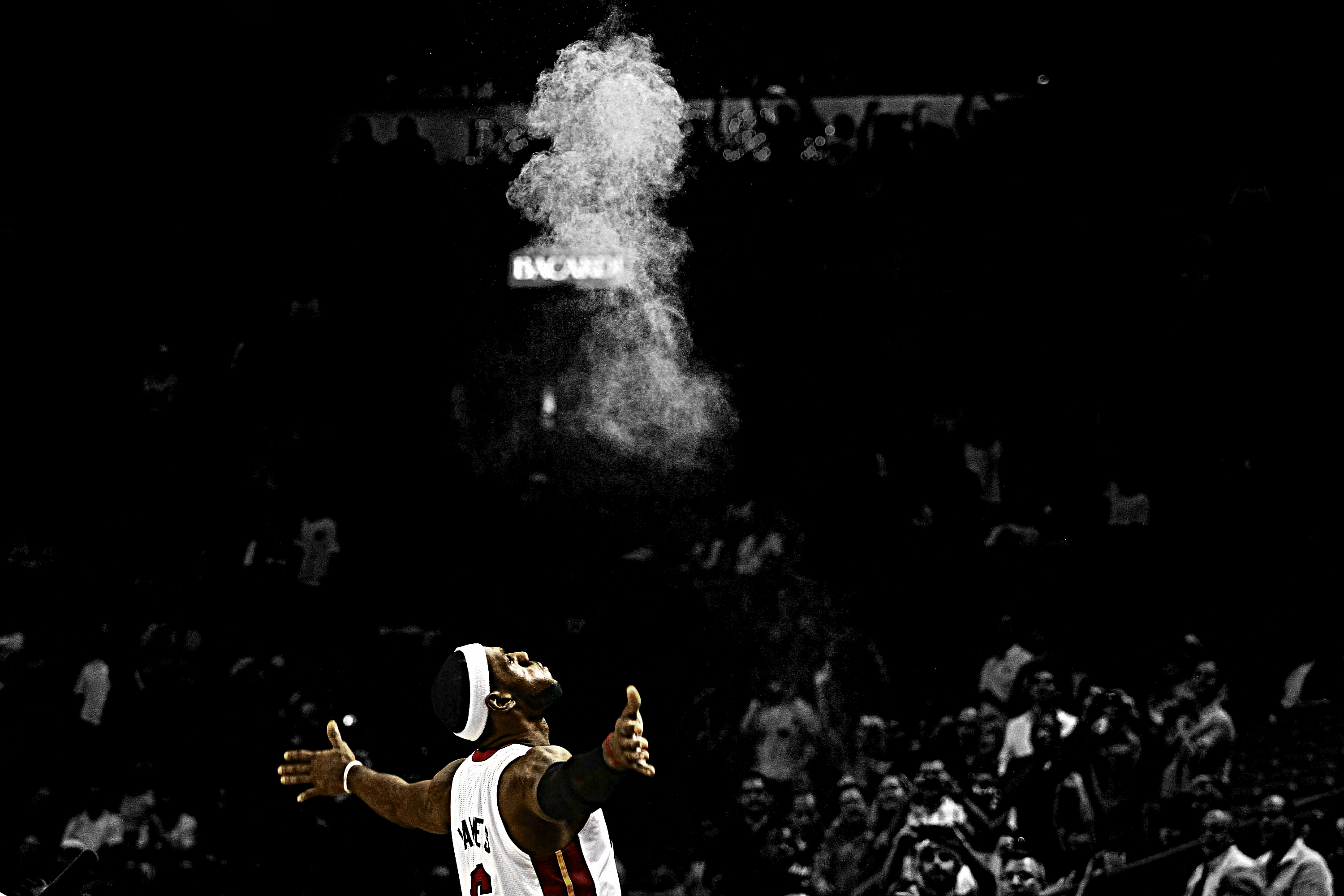 LeBron James Chalk Wallpaper