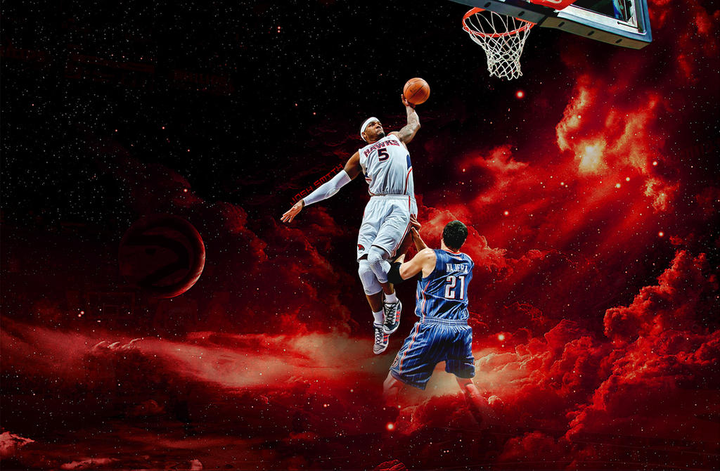 Josh Smith Dunk Wallpaper by rhurst on DeviantArt Josh Smith Dunk Wallpaper by rhurst on DeviantArt