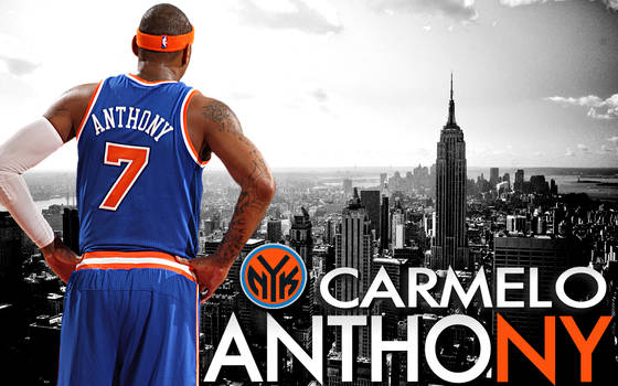 Carmelo Anthony Knicks Wall