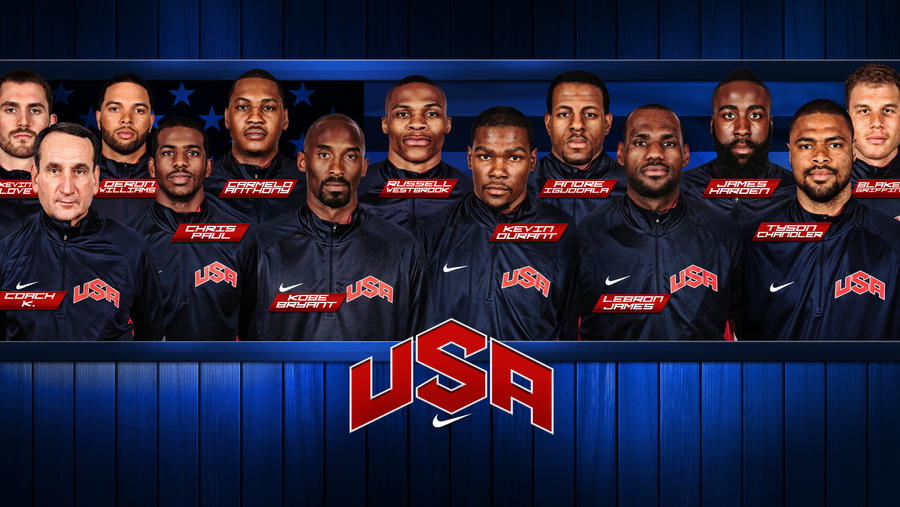 12 Team Usa Men S Basketball Wallpaper By Rhurst On Deviantart