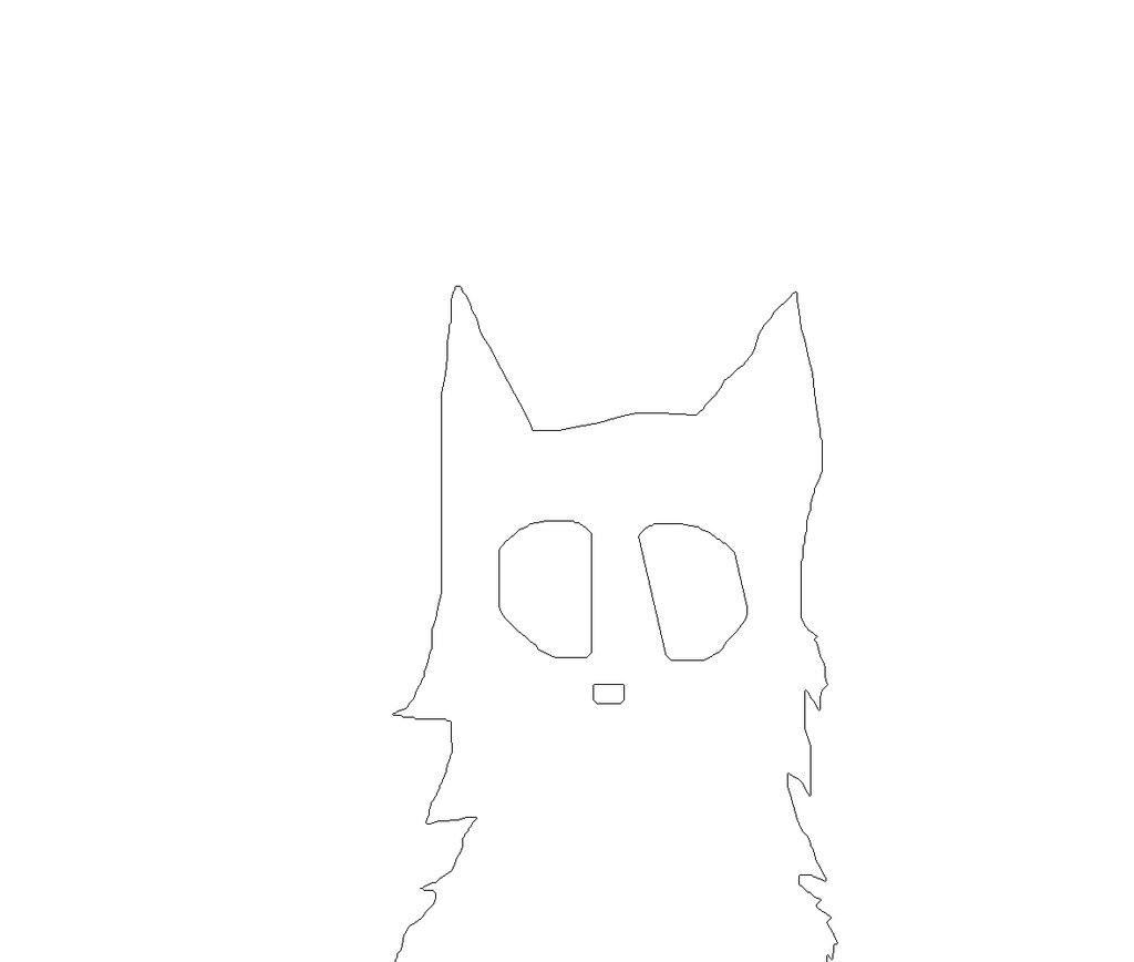 Cat base 1 by LuckybirdsBases on DeviantArt