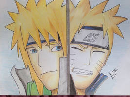 Naruto and Minato