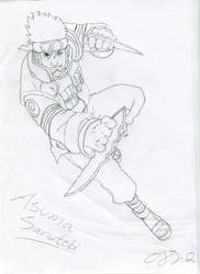 Asuma Sarutobi, The Warrior with Skill