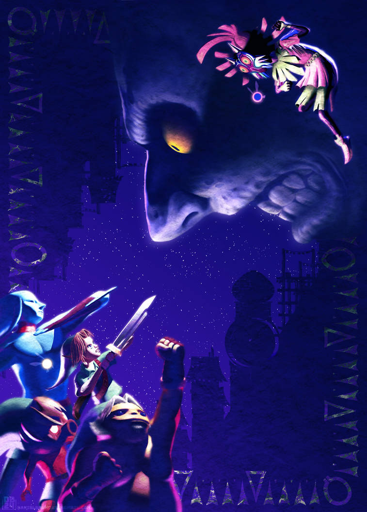 Majoras Mask Poster by danielbrunoart on DeviantArt