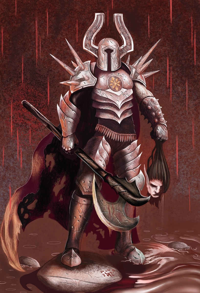 Heavy Metal Chaos Knight by malverro