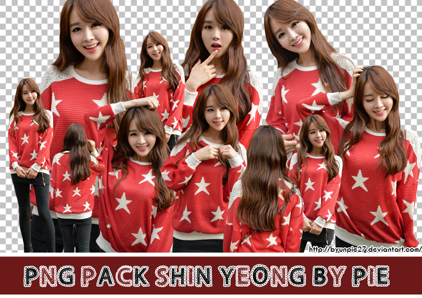 Ulzzang PNG Pack - Kim Shin Yeong