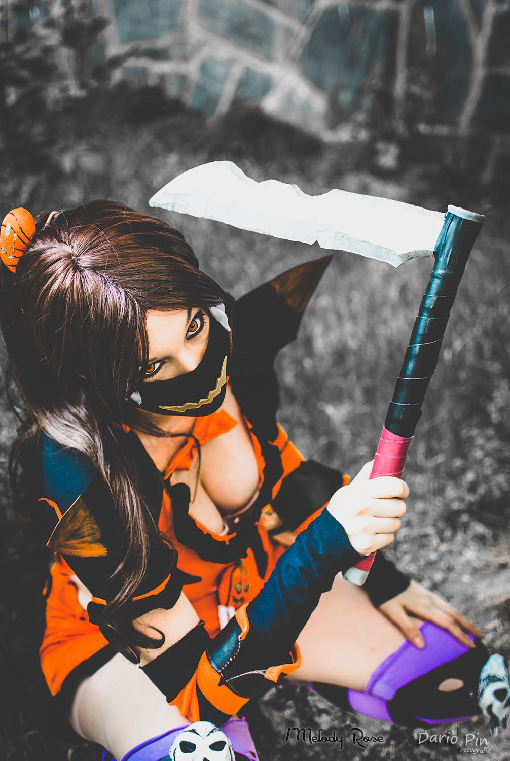 Akali Halloween Cosplay 3 League of Legends