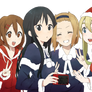 K-on Christmas render