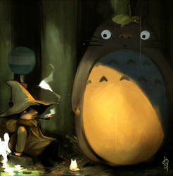 Totoro and Snusmumriken