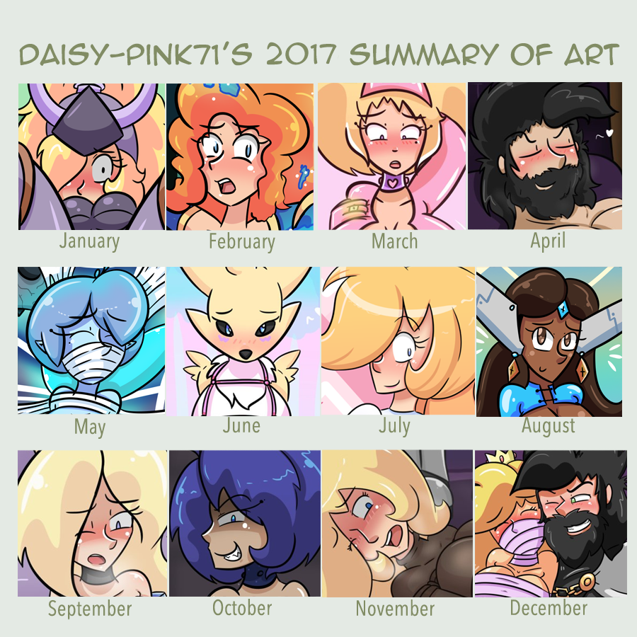 Daisy's 2017 Art Summary