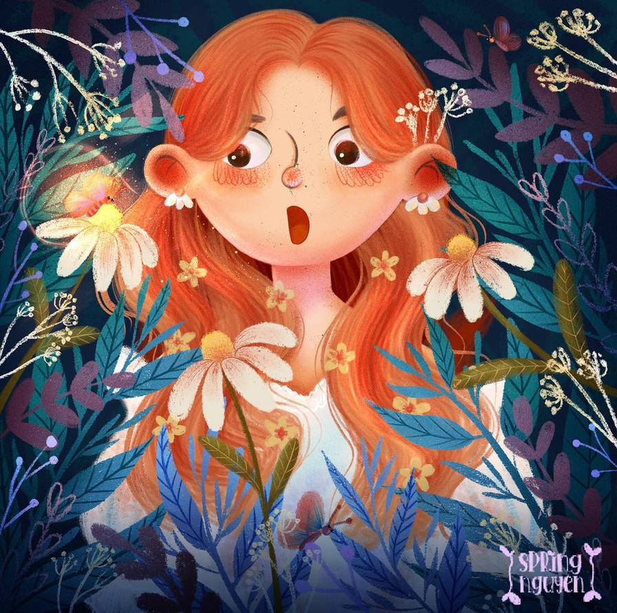 Spring Girl by SpringNguyen on DeviantArt
