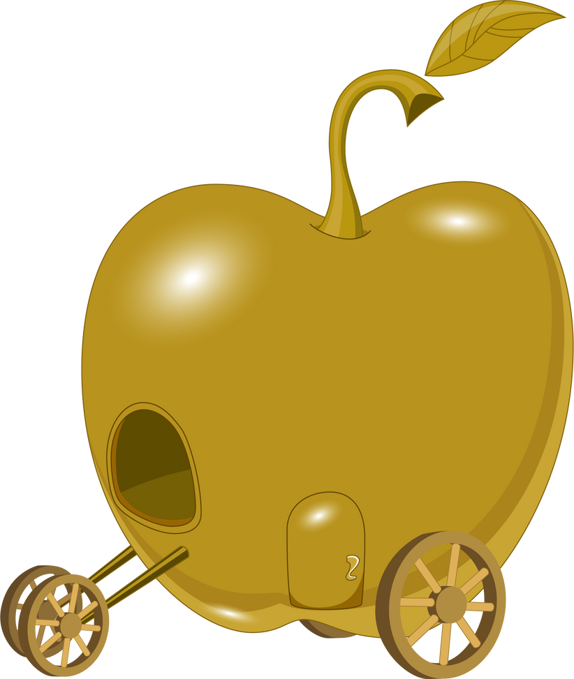 Vector: Golden Apple Float by MolecularKogwheel on DeviantArt