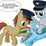 Rainbow Dash Under Arrest