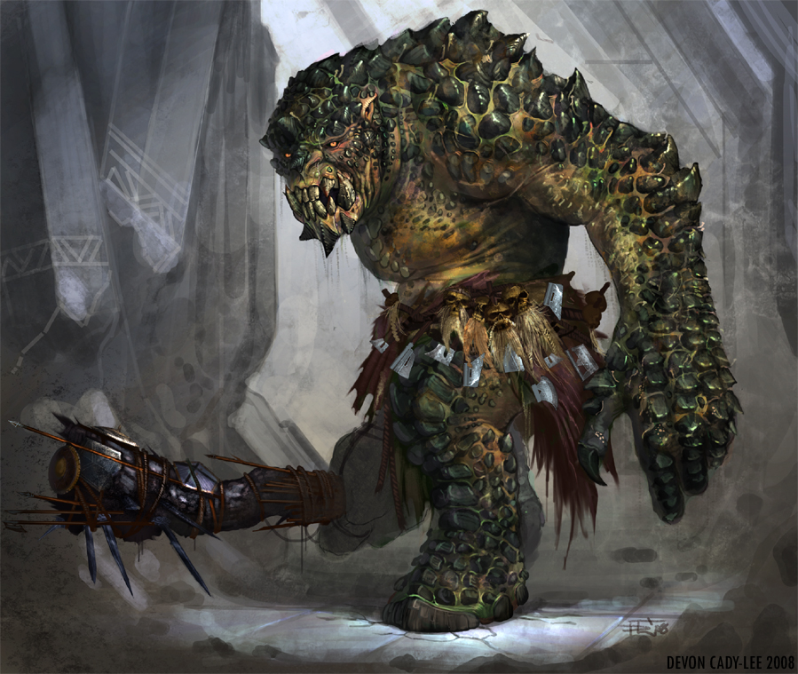 LOTRO: Cave Troll by Gorrem