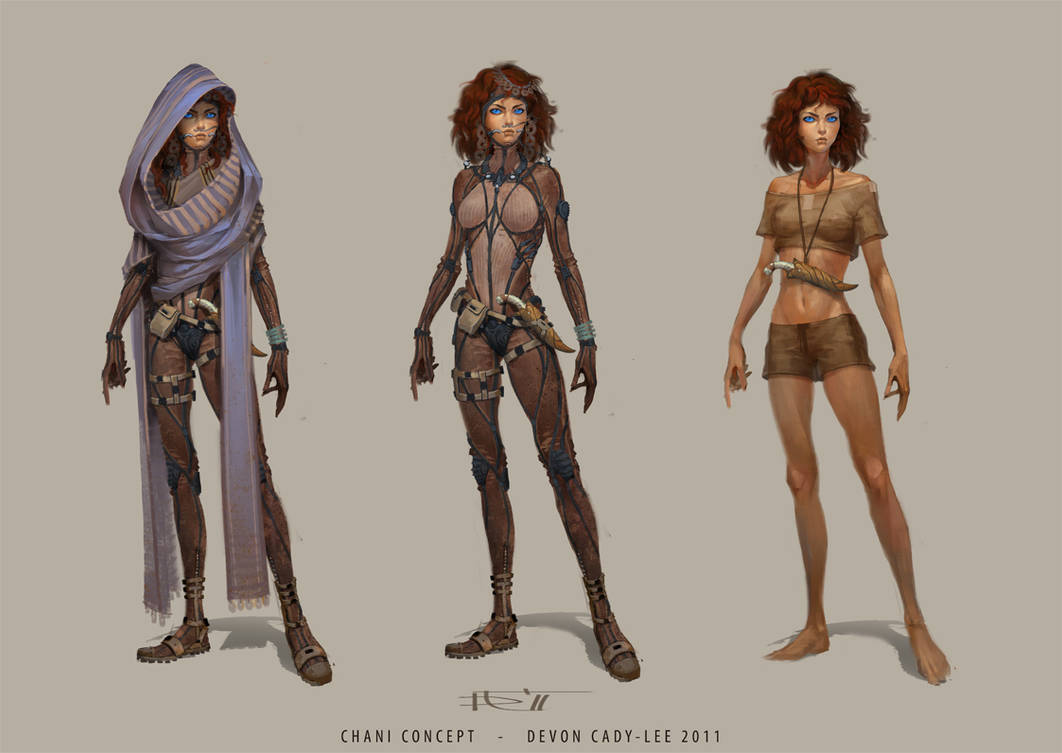 Dune - Chani costumes by Gorrem
