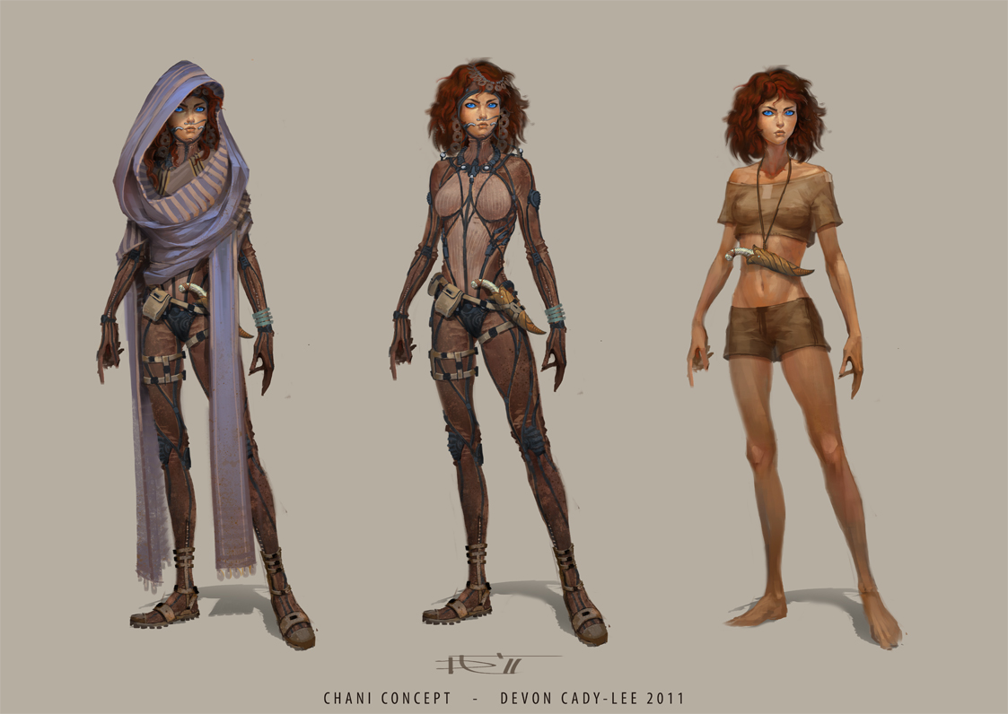 Dune - Chani costumes by Gorrem