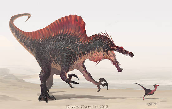 Spinosaurus Sketch