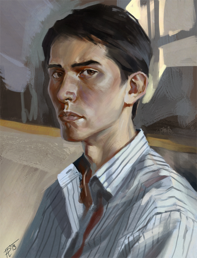 Selfportrait1 by Gorrem