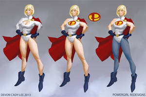 Power Girl Redesigns