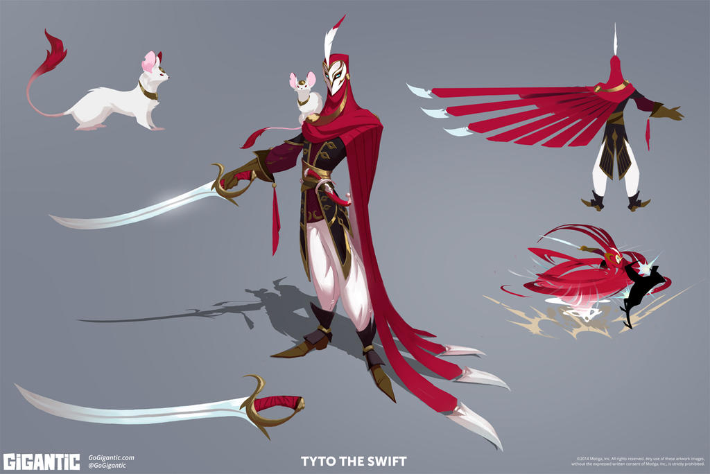 GIGANTIC - Tyto Concept art by Gorrem