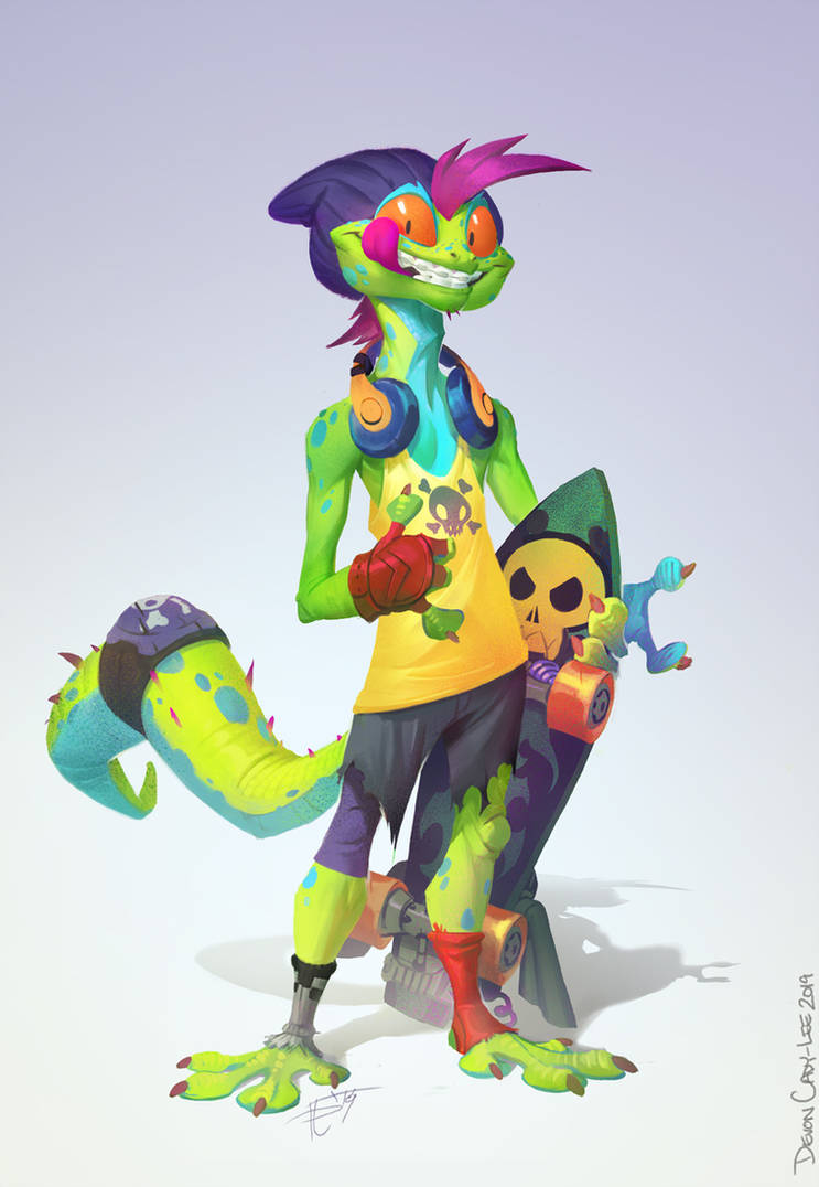 TMNT - Mondo Gecko by Gorrem on DeviantArt