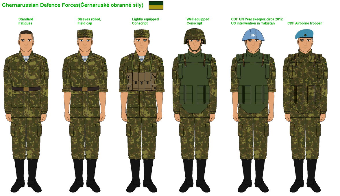 Chernarussian Defence Forces from ArmA series