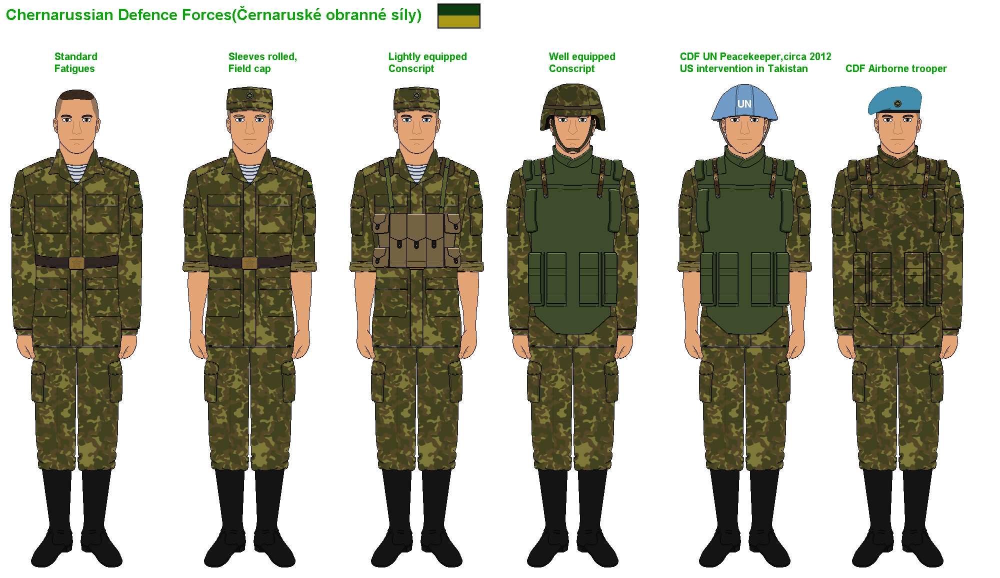 Chernarussian Defence Forces from ArmA series by Gir1010 on DeviantArt