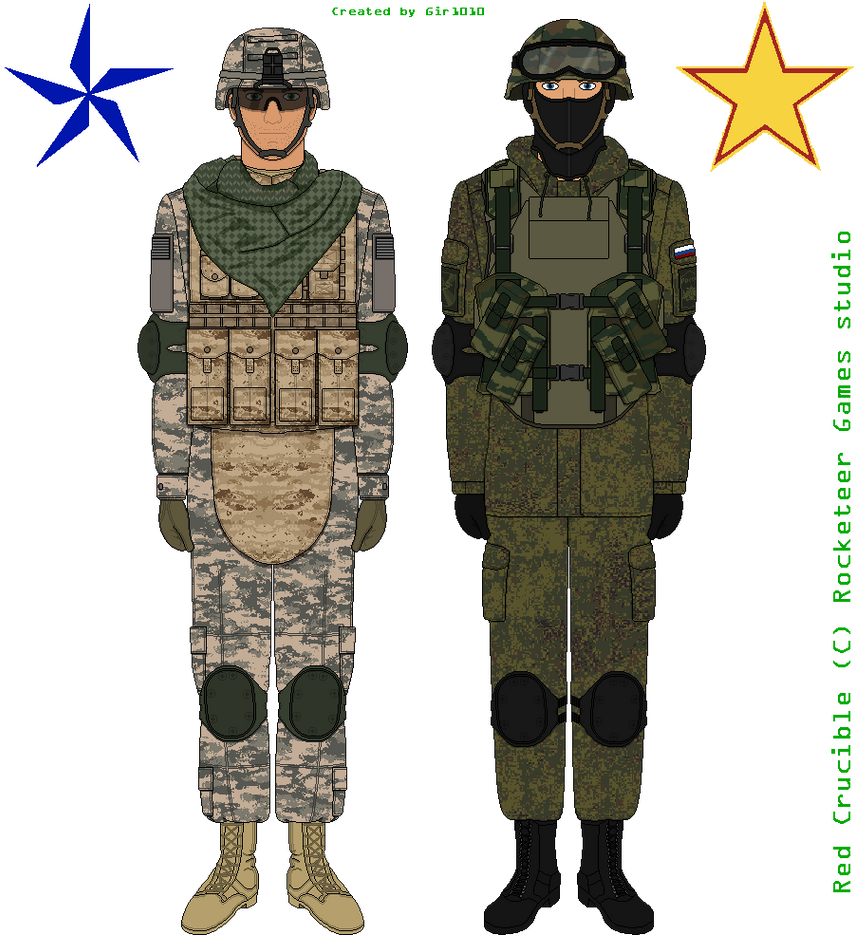 BF4 RU Assault class (color) by TChenArt on DeviantArt