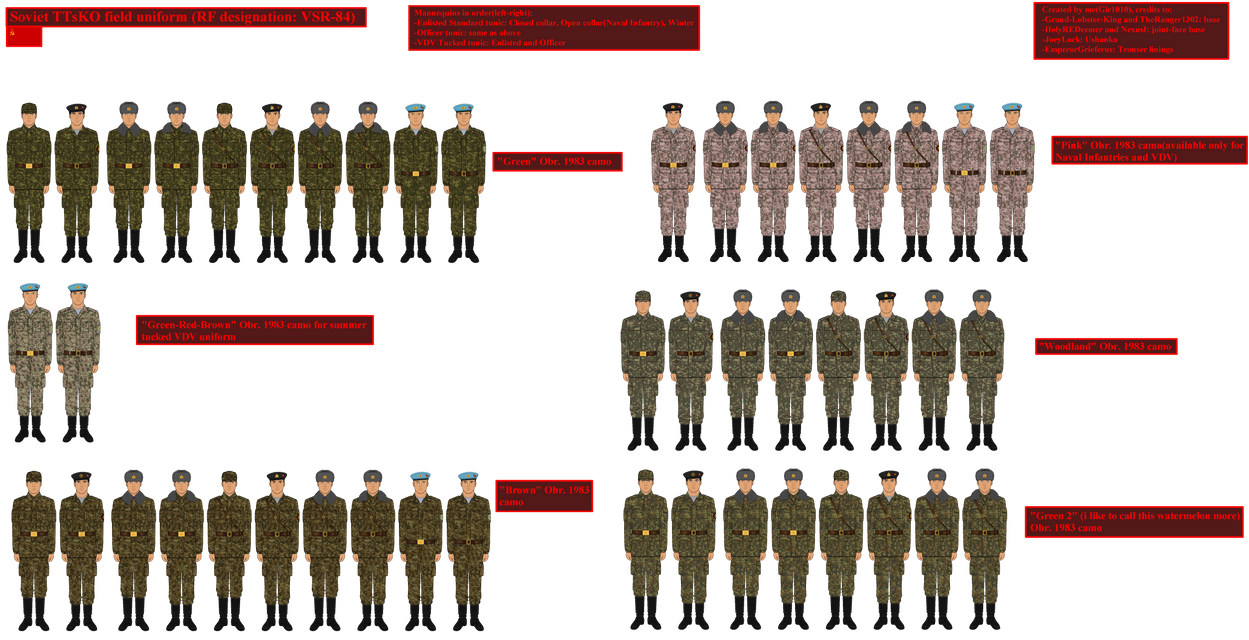 Soviet TTsKO field uniform by Gir1010 on DeviantArt