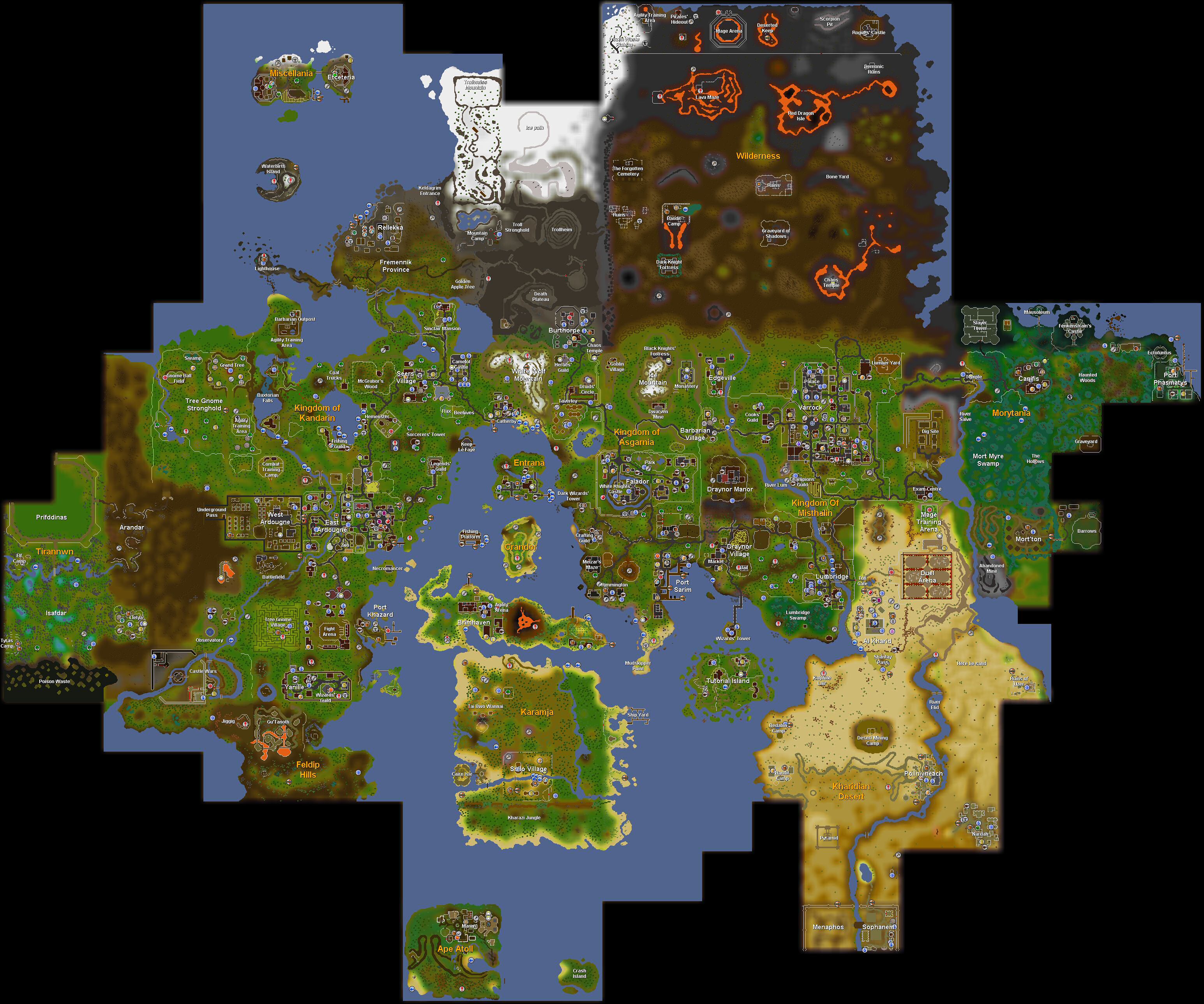 runescape map by mooncrest80 on DeviantArt