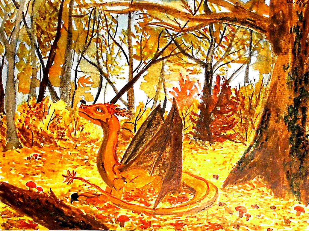 Autumn dragon by Designer1520 on DeviantArt