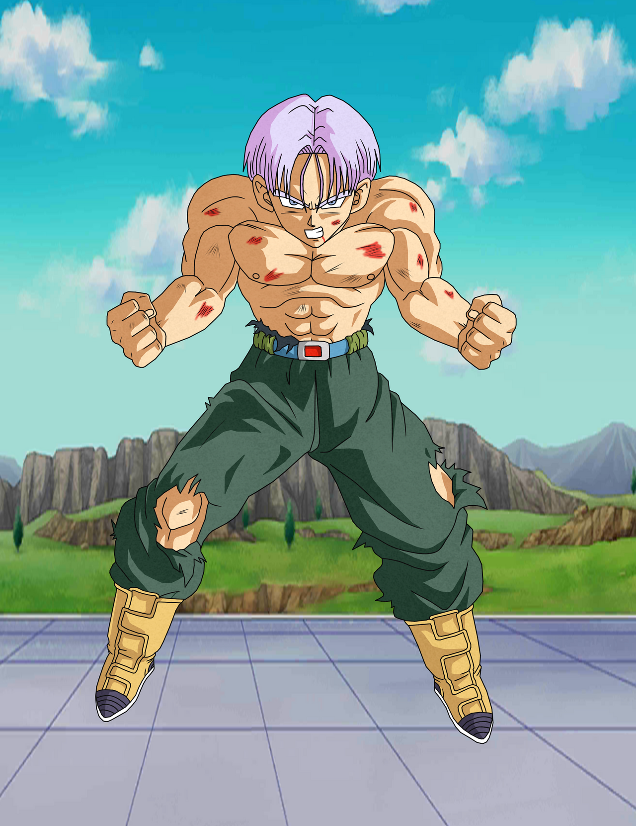 Dragon Ball GT - Trunks by DBCProject on DeviantArt