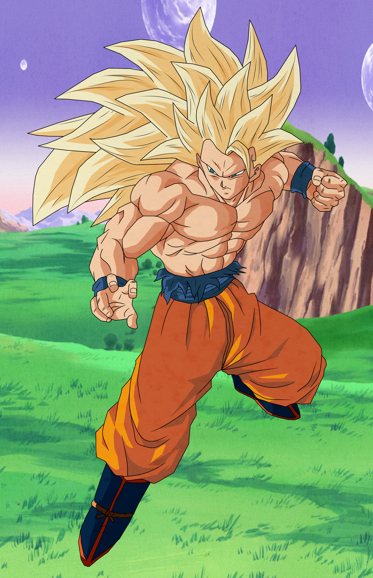 DB Erk26 - Goku Super Saiyajin Saga de Majin Buu