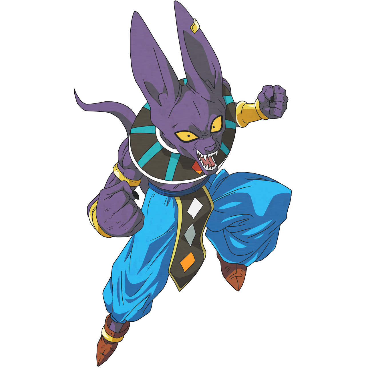 Biurus Beerus (Beerus Training) by GSSController on DeviantArt
